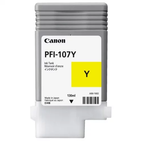 Картридж/ PFI-107 Y (6708B001)