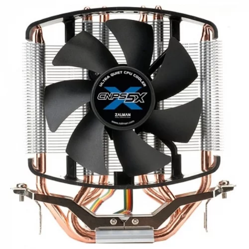 Вентилятор CNPS5X PERFORMA retail <Intel Socket: 1155, 1156, 775 AMD Socket: AM3+, AM3, AM2+, AM2, медно-алюминиевый с 3-мя тепловыми трубками, вентилятор: диаметр 92 мм, осевой, 1400-2800 об/мин, жи фото 2