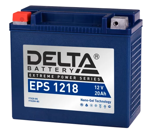 Стартерная АКБ Delta EPS 1218 (12V, 18Ah)
