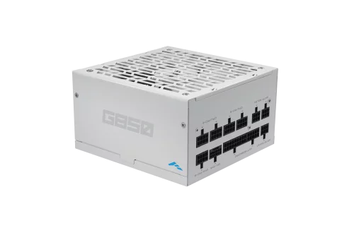 Блоки питания/ Power Supply SAMA G850 White (HAT-850yzB1G), 850W 80+ Gold (ATX, 3.1, PCIe 5.0, Full modular, 1x24(20+4)pin mesh 550mm, 2xCPU 8(4+4)pin 700mm, 2xPCIe*2 8(6+2)pin 550+150mm, 1x12VHPWR PC (G0850-WHGFF001-EU) фото 2