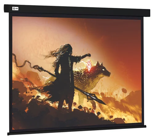 Экран Cactus Wallscreen CS-PSW-149X265-BK 149.4x265.7см 16:9 настенно-потолочный рулонный черный