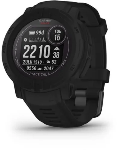 Смарт-часы Garmin Instinct 2 Solar 45мм 0.9 AMOLED корп.черный рем.черный (010-02627-03) фото 11