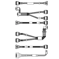 Комплектующие корпусов Lenovo ThinkSystem SR650 V3 2.5" Chassis Front BP1 NVMe Cable Kit (4X97A82932)