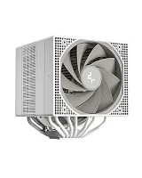 DEEPCOOL ASSASSIN IV WH LGA20XX/ 1700/ 1200/ 115X/ AM5/ AM4 (6шт/ кор,TDP 280W, PWM, DUAL FAN 140mm + 120mm, DUAL Heatsink, 7 Heatpipe, Copper Base, белый) RET