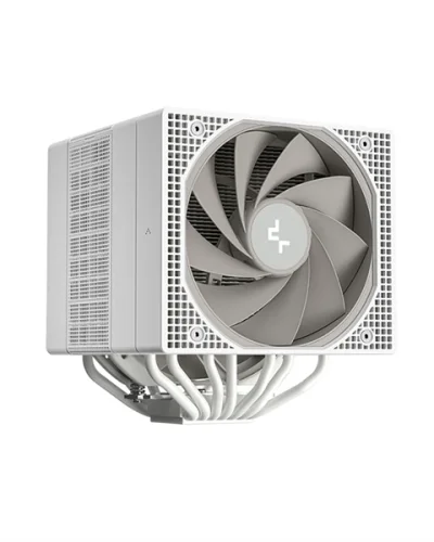DEEPCOOL ASSASSIN IV WH LGA20XX/ 1700/ 1200/ 115X/ AM5/ AM4 (6шт/ кор,TDP 280W, PWM, DUAL FAN 140mm + 120mm, DUAL Heatsink, 7 Heatpipe, Copper Base, белый) RET