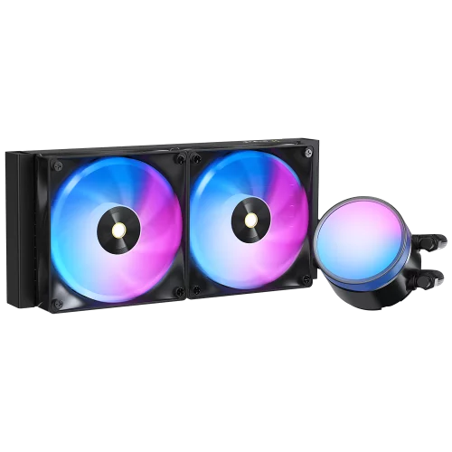 Вентилятор Cooler Ocypus Delta L24 BK ARGB V2 Black 280W/ All Intel/ AMD AM* / Screws (DELTA-L24-BK2AAWNN02X-GL)