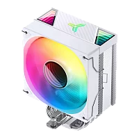 Кулер для процессора/ CPU Cooler JONSBO CR-1000 V2 PRO ARGB (230W, 4-pin PWM, 157mm, Al/ Cu, 6x6mm, ARGB, 1x120mm, 59.48CFM, 32.0dBA, 1500RPM, S: 1700/ 1200/ 115X, AM4/ AM5 White) (CR-1000 V2 PRO ARGB WHITE)