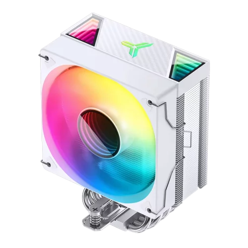 Кулер для процессора/ CPU Cooler JONSBO CR-1000 V2 PRO ARGB (230W, 4-pin PWM, 157mm, Al/ Cu, 6x6mm, ARGB, 1x120mm, 59.48CFM, 32.0dBA, 1500RPM, S: 1700/ 1200/ 115X, AM4/ AM5 White) (CR-1000 V2 PRO ARGB WHITE)