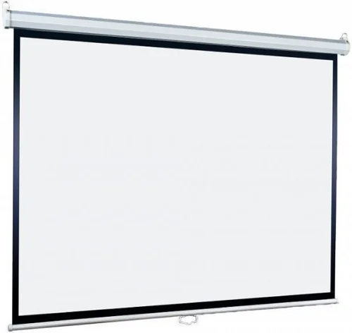 Lumien Eco Picture [LEP-100119] Настенный экран 187х280см (рабочая область 153х272 см) Matte White, верх.кайма 30 см, прямоуголный корпус, возможность потолочн./ настенного крепления, уровень в компле