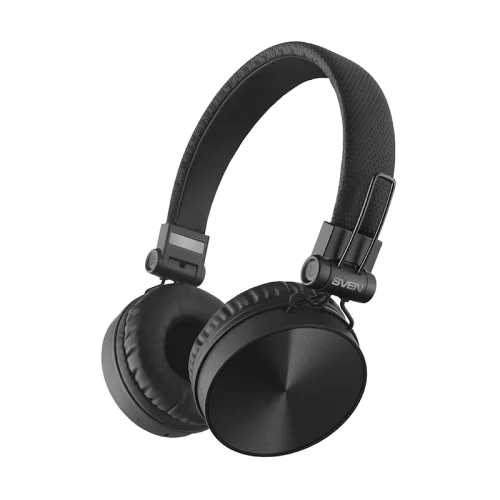 Беспроводные стереонаушники с микрофоном SVEN AP-B500MV, черный (Bluetooth) (SV-018283)