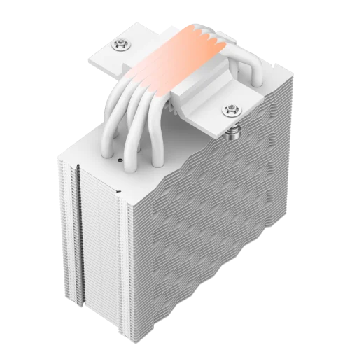 Кулер для процессора/ CPU Cooler PCCooler RZ500 WH (250W, 4-pin PWM, 155mm, Al/Cu, 5x6mm, 1x120mm, 86.73CFM, 32dBA, 2200RPM, S: 1851/1700/1200/115X, AM5/AM4, white) фото 5