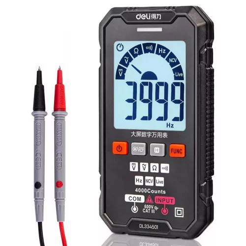Многофункциональный цифровой мультиметр Deli DL334501
