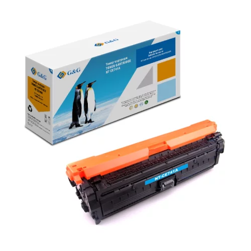 Тонер-картридж G&G NT-CE741A голубой 7300 страниц для НР LaserJet CP5225/ CP5225N/ CP5225DN