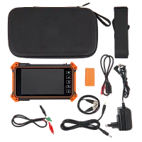 Прибор Тестер цифровых и аналоговых систем видеонаблюдения, сенсорный дисплей 5.4" (LAN-TST-CCTV-500-IP)