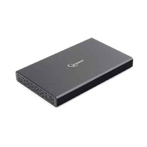 Gembird EE2-U3S-55 Внешний корпус 2.5 чёрный, USB 3.0, SATA, до 2 Тб, алюминий