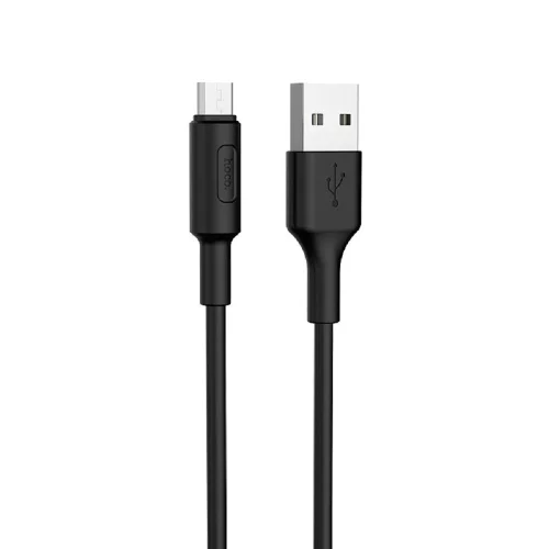 HOCO Кабель USB2.0 Hoco AM/ MicroUSB, 2А, X25, 1м, черный, коробка (HC-80121)
