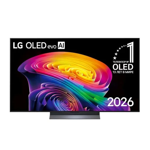 Телевизор 65 LG OLED65C6RLA черный (4K, 120Hz, DVB-T2, DVB-C, DVB-S2, USB, WiFi, BT, Smart TV) (OLED65C6RLA.ARUG)