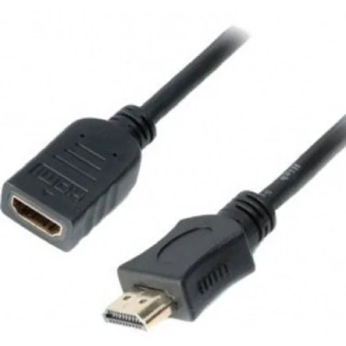 Удлинитель кабеля HDMI Cablexpert CC-HDMI4X-0.5M, 0.5 м, v2.0, 19M/ 19F, черный, экран