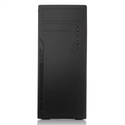 Корпус Foxline FL-301, ATX, 1x5.25, 5x3.5, 4xUSB2.0, HDA, noFAN, 450W ATX PSU, 1.2m EU pwr cord (FL-301-FZ450R-EL) фото 2