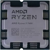Процессор AMD Ryzen 5 7600 (100-000001015) {Raphael, 6C/ 12T, 3.8/ 5.1GHz, 32MB, 65W} OEM