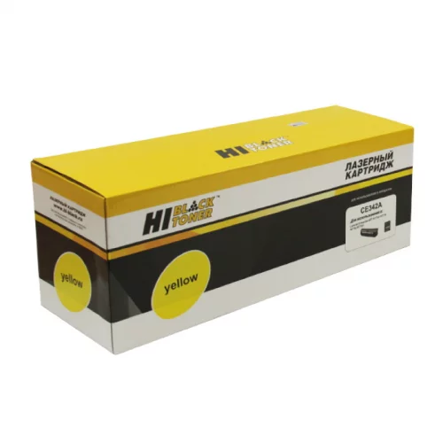 Картридж Hi-Black HB-CE342A, желтый, 16000 страниц, для HP CLJ Enterprise MFP M775dn/ 775f/ 775z, №651A (4629757)