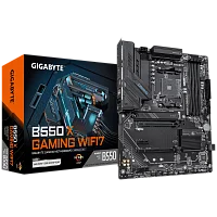Материнская плата Gigabyte B550 X GAMING WIFI7 B550, AM4, 4*DDR4, 2*PCIEx16, 2*PCIEx1, 2*M.2, 2*TypeC, 1*USB3.2Gen2, 4*USB3.2Gen1, 4*USB2.0, 4*SATA3.0, 2.5G, DP, HDMI, ATX, RTL