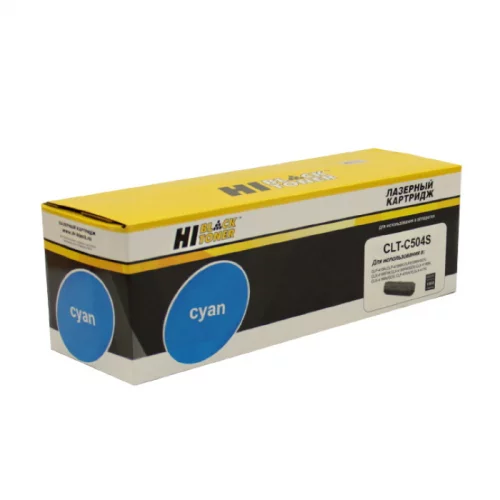 Картридж Hi-Black HB-CLT-C504S, голубой, 1800 страниц, для Samsung CLP-415/470/475/CLX-4170/4195 (980520997)