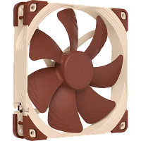 Кулер для корпуса/ Case Cooler Noctua NF-A14 5V PWM (140x140x25mm, 4-pin PWM, 82.5CFM, 24.6dBA, 1500RPM, Beige/Brown)