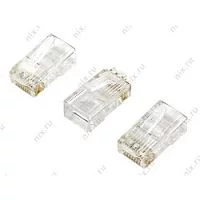 5bites US050A/ US005A Коннектор RJ-45 8p8c, зол.напыление 1шт