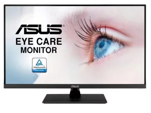 Монитор LCD 32 VP32AQ/ ASUS VP32AQ Eye Care Monitor, 31.5 WQHD (2560x1440), IPS, 16:9, 350cd/m2, 5ms(GTG), 75Hz, Speakers, DP, HDMI, Earphone Jack, 100% sRGB, Adaptive-Sync/FreeSync, Tilt, VESA 100*100, black (90LM06T0-B01E70)