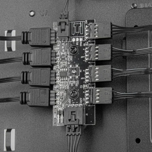 Корпус Silverstone G41FA512ZBG0020 High airflow ATX mid-tower chassis with dual radiator support and ARGB lighting High airflow ATX mid-tower chassis with dual radiator support and ARGB lighting фото 10