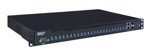 Концентратор сетевой Anywhere USB Plus 24*USB, 2*10/ 100/ 1000/ 10G (SFP+), 1*RS-232, multihost, 2*PSU DIGI (AW24-G300) фото 2
