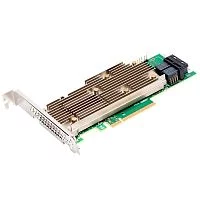 RAID-контроллер Broadcom 9460-8i SGL (05-50011-02) PCIe 3.1 x8 LP, SAS/ SATA/ NVMe, RAID 0,1,5,6,10,50,60, 8port(2 * int SFF8643), 2GB Cache, 3508ROC (05-50011-02011 / 03-50011-33011)
