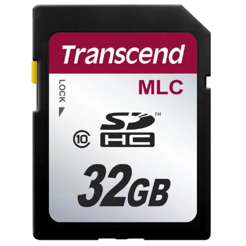 Промышленная карта памяти SecureDigital 32GB Transcend 10M, Class 10 MLC, темп. режим от -25? до +85? (TS32GSDHC10M)