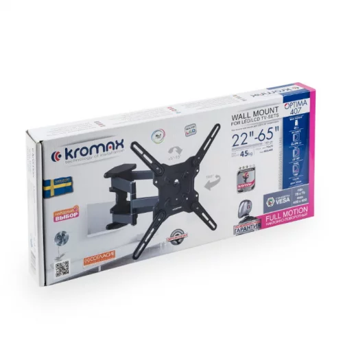 Кронштейн Kromax OPTIMA-407 настенный для LED/LCD TV 22