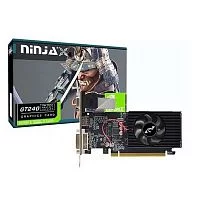 Видеокарта Ninja (Sinotex) GT240 1GB GDDR3 128bit VGA DVI HDMI 1FAN RTL (NK24NP013F)