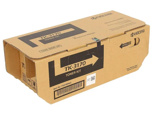 Картридж лазерный Kyocera TK-3170 1T02T80NL1/ C черный (15000стр.) для Kyocera P3050dn/ P3055dn/ P3060dn (1T02T80NL1/C)