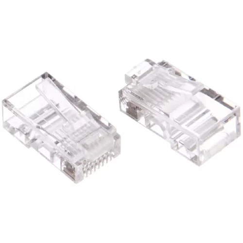 Gembird коннектор RJ45 8P8C (100 шт. в уп) без вставки , кат. 5 е (PLUG3UP6/ 5) (PLUG3UP6/5)
