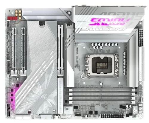 Материнская плата Z890 S1851 ATX Z890 A ELITE X ICE GIGABYTE (Z890 A ELITE X ICE 1.1)