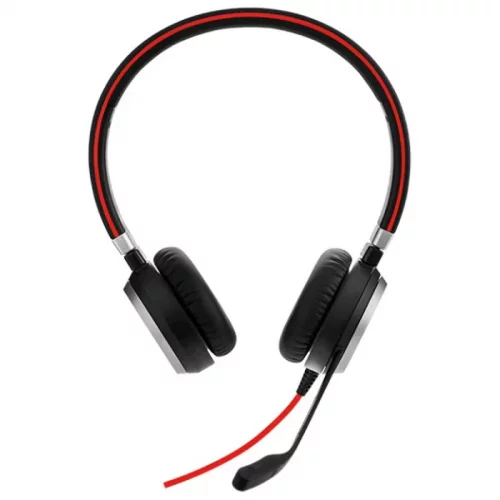 Гарнитура Jabra EVOLVE 40, Wered, USB, Mini jack 3.5 mm, MS Stereo, Black-silver (6399-823-109) фото 2