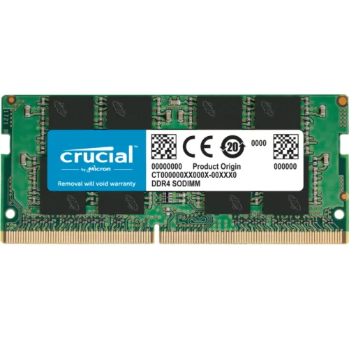 Модуль памяти Crucial CT16G4SFS832AT (CT16G4SFS832AT) *Модуль памяти Crucial CT16G4SFS832AT DDR4 16GB 3200MHz Tray PC4-25600 CL22 SO-DIMM 260-pin 1.2В single rank Tray