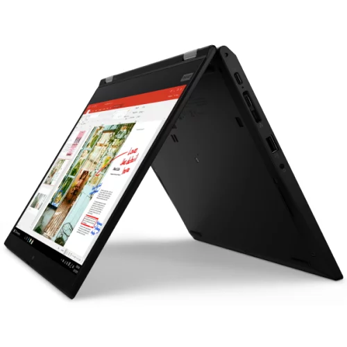 Ноутбук Lenovo ThinkPad L13 Yoga G2 13.3 FHD Touch, Core i5-1135G7, 8GB, 256GB SSD, WiFi, BT, FPR, Win10Pro, черный [20VK000XRT] фото 4