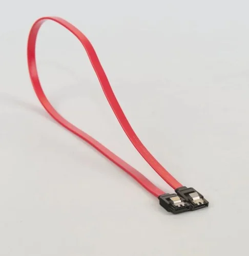 Bion Кабель Serial ATA III металлическая защелка, 30см, BULK (без индивидуальной упаковки) [BXP-SATAM-DATA-30CM-BULK]