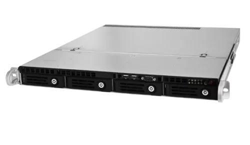Серверный корпус/ 1U rackmount , ATX, Micro-ATX and Mini-ITX mb, 4*3.5 HS with 12Gbps SAS/ SATA BP, 503 x 437 x 43mm , 600W (1+1) RPSU(80 Plus PLATINUM) (CS-R11-55P)