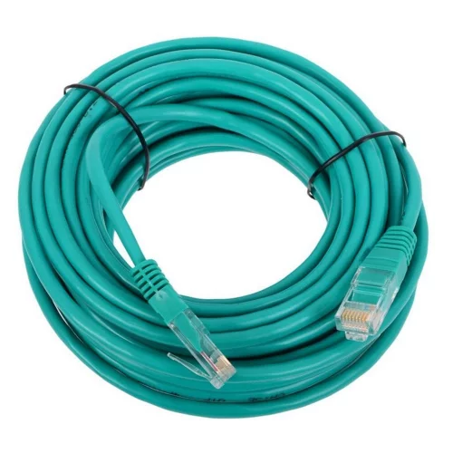 Патч-корд TWT UTP кат. 5e 15 м зеленый (TWT-45-45-15-GN)