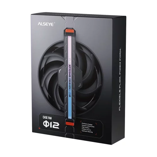 Вентилятор в корпус ALSEYE Φ12(DM12)-B (Clear Frame) AS.04.10.0003 фото 7