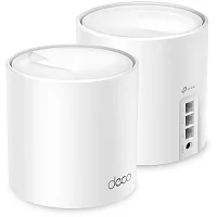 Точка доступа Wi-Fi TP-LINK Deco X50(2-pack) AX3000 Домашняя Mesh Wi-Fi 6 система, 2 устройства