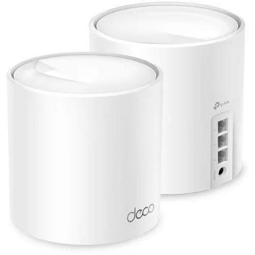 Точка доступа Wi-Fi TP-LINK Deco X50(2-pack) AX3000 Домашняя Mesh Wi-Fi 6 система, 2 устройства