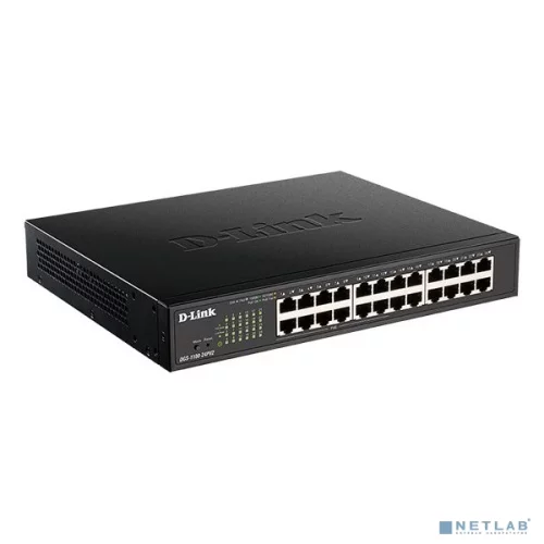 DGS-1100-24PV2/ A2A Настраиваемый L2 коммутатор c 24 портами 10/ 100/ 1000Base-T (12 портов РоЕ 802.3af/ at, PoE-бюджет 100 Вт) (465567) (DGS-1100-24PV2/A2A)