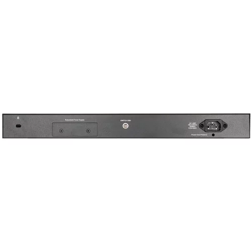 Коммутатор/ Managed L3 Stackable Switch 24x1000Base-X SFP, 2x10GBase-T, 4x10GBase-X SFP+, CLI, 1000Base-T Management, RJ45 Console, USB, RPS, Dying Gasp (DGS-3130-30S/B1A) фото 3